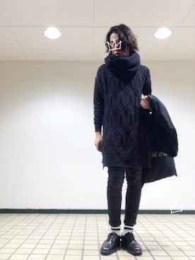 kzさん（メンズ・173cm）の冬コーディネート