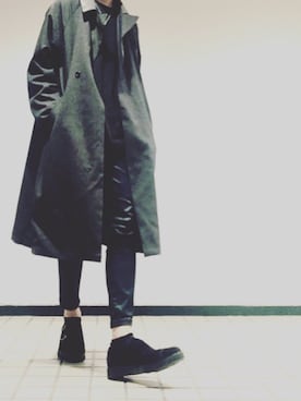 「ビブラムソール」｜kzさん（メンズ・173cm）の冬コーディネート