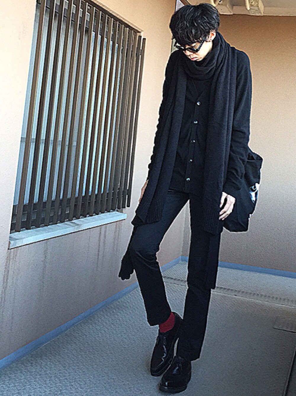 LAD MUSICIANのマフラーを使った人気ファッションコーディネート - WEAR