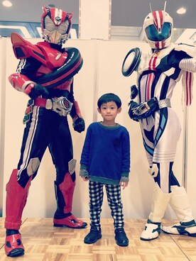 「von（ボン）のアイテム」を使った、aoi erikaさん（キッズ・110cm）の冬コーディネート