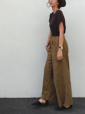 nagiさん（レディース・172cm）の秋コーディネート