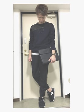 「A part by（アパートバイ）のアイテム」を使った、yuppeさん（メンズ・178cm）の春コーディネート