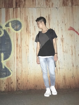 yuppeさん（メンズ・178cm）の夏コーディネート