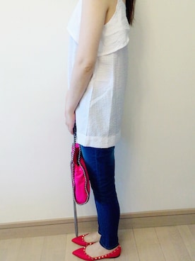 「summer style」｜「アイテム（チュニック）」を使った、My Secret Closetさん（レディース・164cm）の夏コーディネート