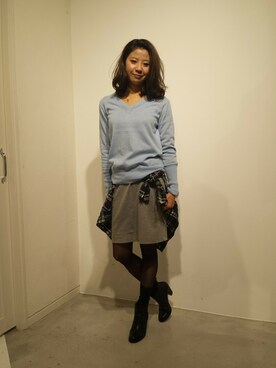 miyoさん（レディース・164cm）の冬コーディネート