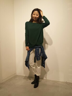 miyoさん（レディース・164cm）の冬コーディネート