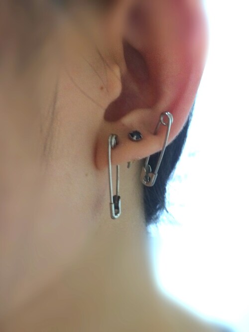 ぽつねん ピアス 片耳用 を使ったコーディネート Wear