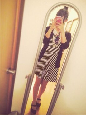 大咲結さんのコーディネート