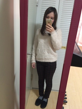 「スリッポン 黒」｜meinanさん（レディース・145cm）の秋コーディネート