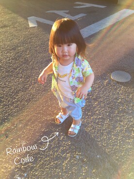 「通販」｜虹たん☆さん（キッズ・80cm）の夏コーディネート