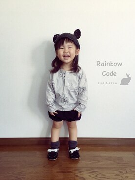 「通販」｜虹たん☆さん（キッズ・80cm）の夏コーディネート