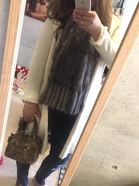「COBRA（コブラ）のアイテム」を使った、tomomi okamotoさん（レディース・169cm）の秋コーディネート