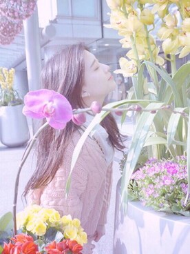 「치마」｜에담브리니さん（レディース・165cm）の春コーディネート