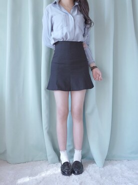 「치마」｜에담브리니さん（レディース・165cm）の春コーディネート