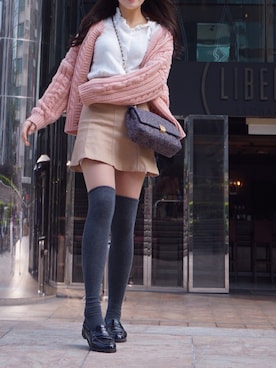 「치마」｜에담브리니さん（レディース・165cm）の春コーディネート