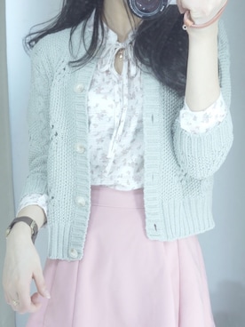 「치마」｜에담브리니さん（レディース・165cm）の春コーディネート
