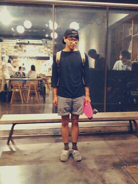 Leo Chenさん(メンズ・180cm)の夏コーディネート