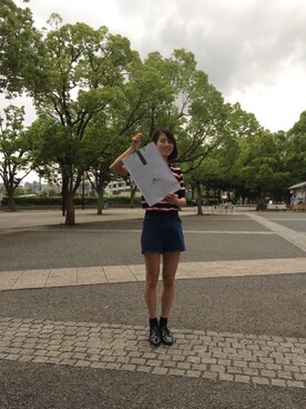 eriiiiさん（レディース・170cm）の夏コーディネート