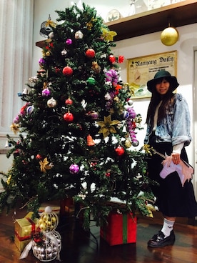 「MONKI」｜ChingChingHanaさん（レディース・160cm）の冬コーディネート