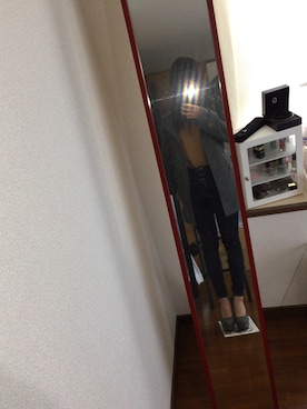 「CECIL McBEE（セシルマクビー）のアイテム（チェスターコート）」を使った、Mstyleさん（レディース・158cm）の冬コーディネート