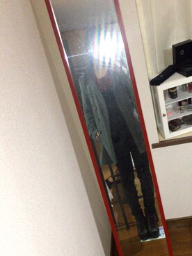 「CECIL McBEE（セシルマクビー）のアイテム（チェスターコート）」を使った、Mstyleさん（レディース・158cm）の冬コーディネート