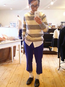 クリンチャーさん（メンズ・165cm）の春コーディネート