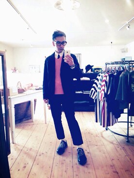 クリンチャーさん（メンズ・165cm）の春コーディネート