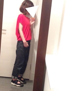 「KNOTT（ノット）のアイテム（トップス）」を使った、mamamakさん（レディース・151cm）の夏コーディネート