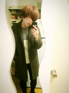 シイタケマンさん(メンズ・177cm)の冬コーディネート