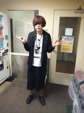 「アイテム（ブルゾン）」を使った、シイタケマンさん（メンズ・177cm・20代）の夏コーディネート