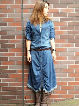 Chihiroさん(レディース・158cm)の夏コーディネート