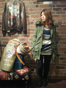 Chihiroさん（レディース・158cm）の秋コーディネート