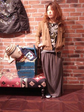 Chihiroさん（レディース・158cm）の秋コーディネート