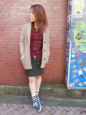 Chihiroさん(レディース・158cm)の冬コーディネート