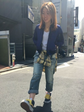 Chihiroさん(レディース・158cm)の春コーディネート