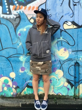 Chihiroさん（レディース・158cm）の秋コーディネート