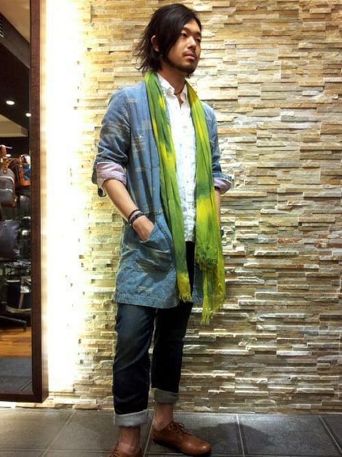 Masuda Setting Cracksのトレンチコートを使ったコーディネート Wear