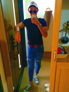 yamariさん（メンズ・173cm）の夏コーディネート