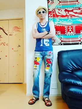 ⑧④さん(メンズ・178cm)の夏コーディネート