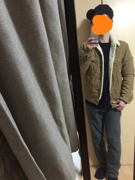 「WARREN SCOTT（ワレーンスコット）のアイテム」を使った、yutabさん（メンズ・164cm）の冬コーディネート
