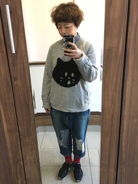 透さん（レディース・154cm）の秋コーディネート