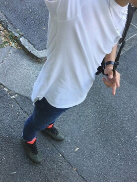 かずつぐさん（メンズ・178cm）の夏コーディネート