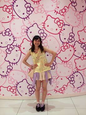 ゆりみつさん（レディース・154cm）の夏コーディネート