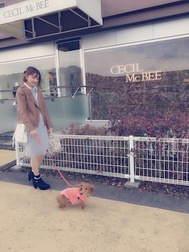 「ダズリン」｜「アイテム（その他）」を使った、ゆりみつさん（レディース・154cm）の秋コーディネート