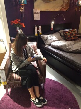 「VANS（バンズ）のアイテム（その他）」を使った、ath athenaさん（レディース・158cm）の春コーディネート