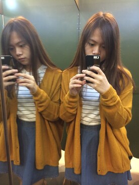 「MONKI（モンキ）のアイテム（ピーコート）」を使った、ath athenaさん（レディース・157cm）の秋コーディネート