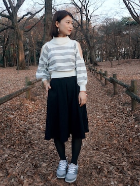 kani518さん（レディース・163cm）の冬コーディネート