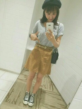 mさん（レディース・157cm）の夏コーディネート