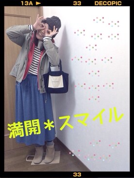 やえさん（レディース・159cm）の春コーディネート