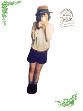 yuco--＊さん（レディース・154cm）の夏コーディネート